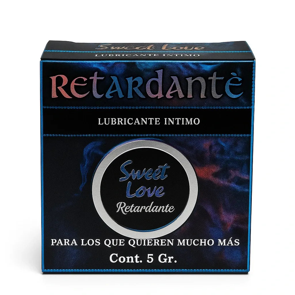 Lubricante cremoso retardante Sweet love - retardantes - envio discreto a Colombia - producto de bienestar íntimo