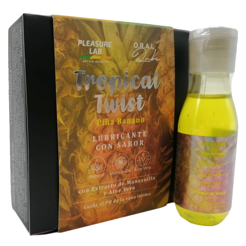 Lubricante Pleasure Lab Tropical Twist - lubricantes - envio discreto a Colombia - producto de bienestar íntimo