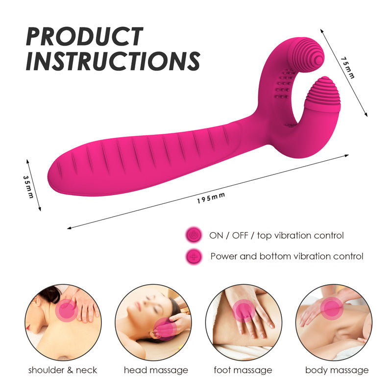 Masajeador Corporal Couples Fara Toys - linea exclusiva faratoys - envio discreto a Colombia - producto de bienestar íntimo