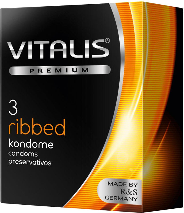 Condones Vitalis - Ribbed