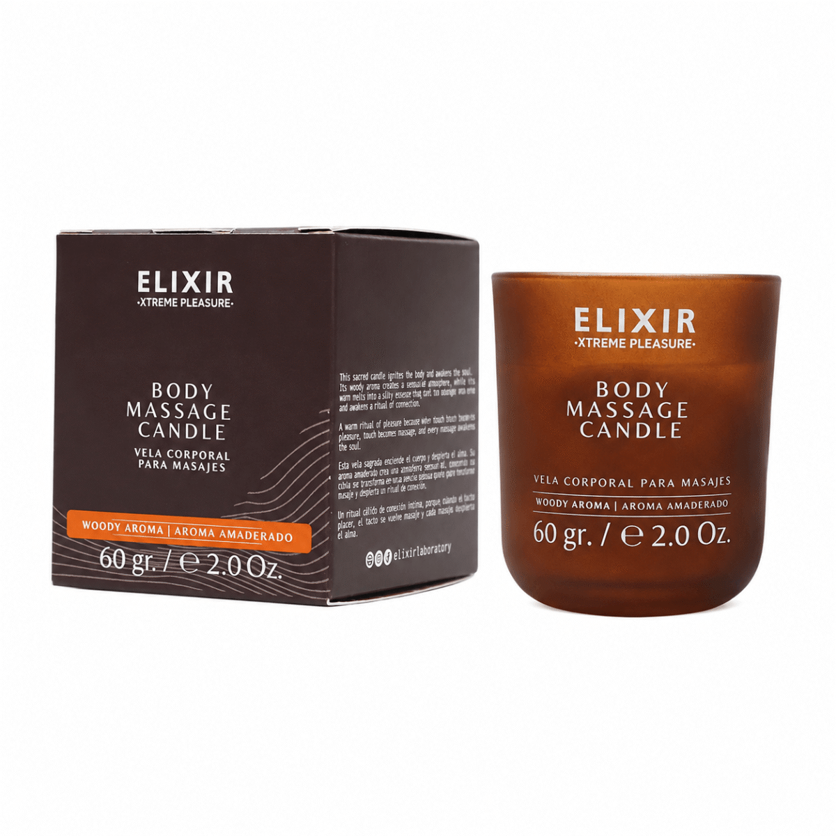 ELIXIR Vela Corporal para Masajes - consoladores - envio discreto a Colombia - producto de bienestar íntimo