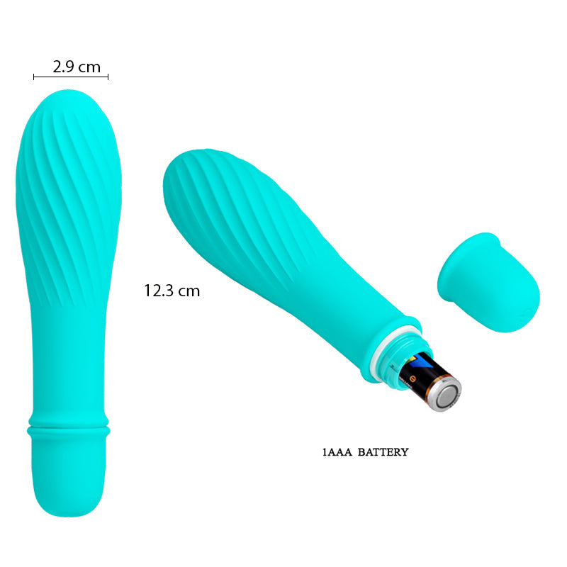 Vibrador Pretty Love Solomon Turqueza Bi-014503-3 - vibradores - envio discreto a Colombia - producto de bienestar íntimo