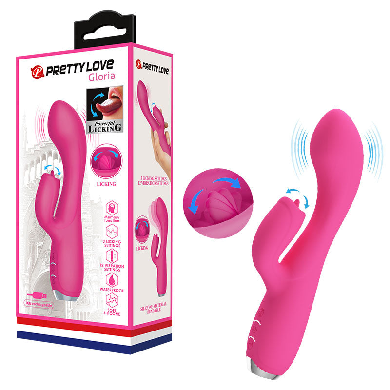 Pretty Love Gloria Fucsia Bi-014754-1 - linea exclusiva prettylove - envio discreto a Colombia - producto de bienestar íntimo