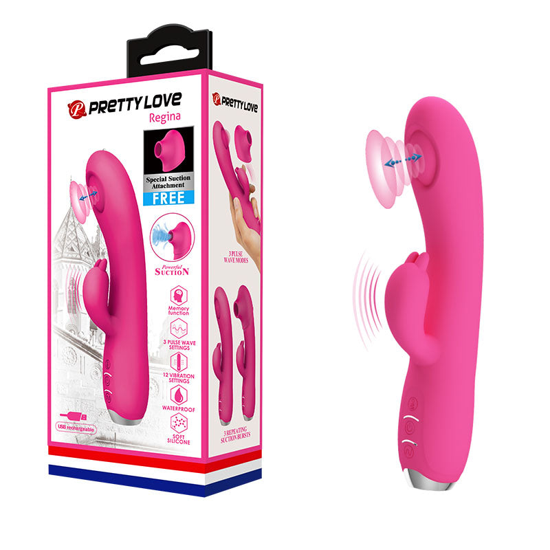 Pretty Love Regina Fucsia Bi-014727-1 - linea exclusiva prettylove - envio discreto a Colombia - producto de bienestar íntimo