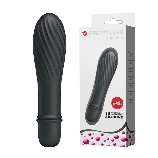 Vibrador Pretty Love Solomon Negro Bi-014503-4