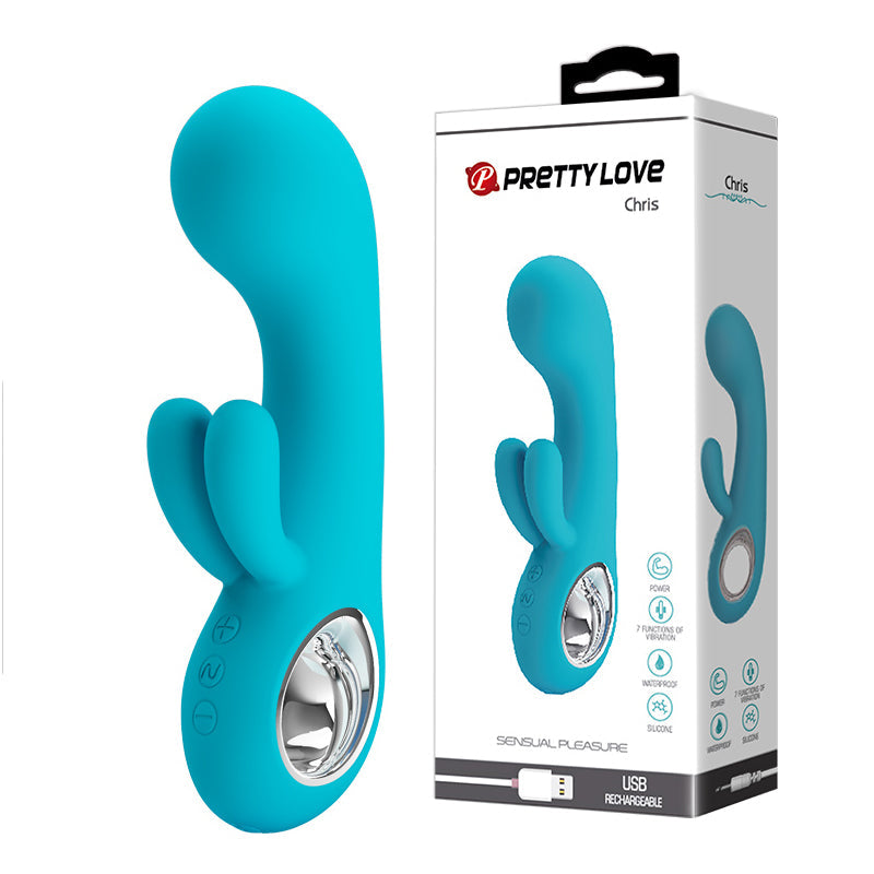 Vibrador Pretty Love Chris Bi-0414507-2 - vibradores - envio discreto a Colombia - producto de bienestar íntimo