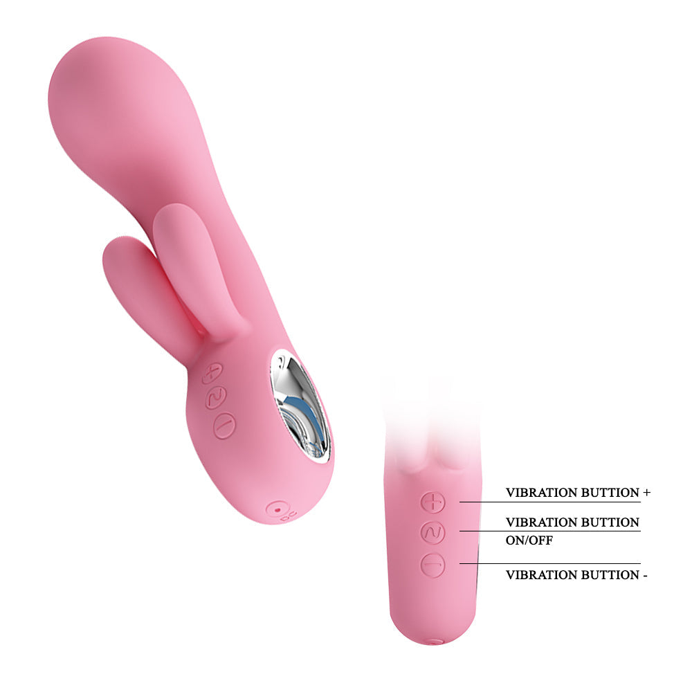 Vibrador Pretty Love Chris Rosa Claro Bi-014507-1 - vibradores - envio discreto a Colombia - producto de bienestar íntimo