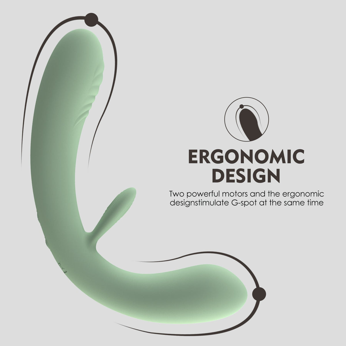 Vibrador Strap-On Dou Sally Winyi Wy0622 - vibradores - envio discreto a Colombia - producto de bienestar íntimo