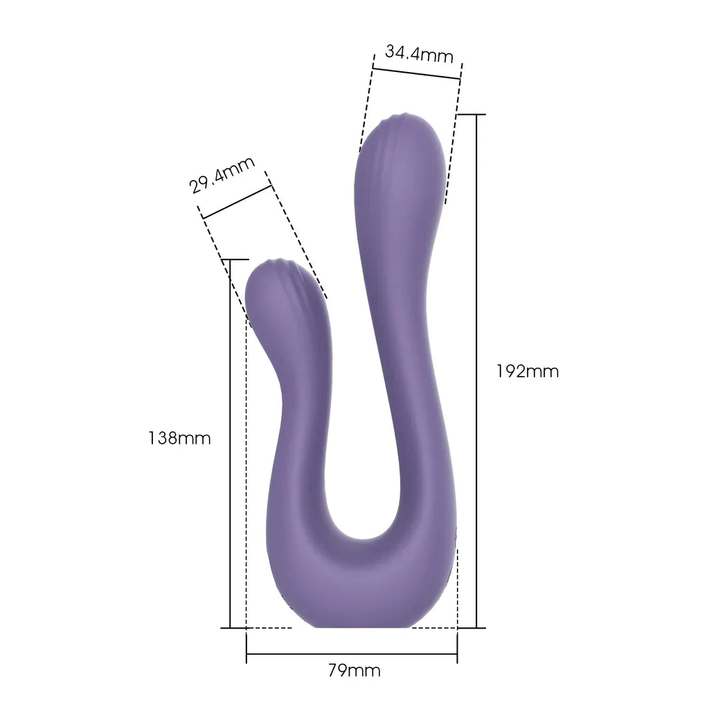 Natalie Dual Vibrator Winyi Wy0654 - linea exclusiva winyi - envio discreto a Colombia - producto de bienestar íntimo