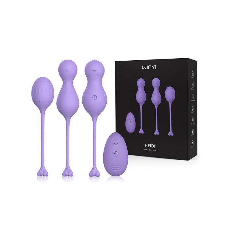 Set Kegel Vib Winyi Heidi - linea exclusiva winyi - envio discreto a Colombia - producto de bienestar íntimo