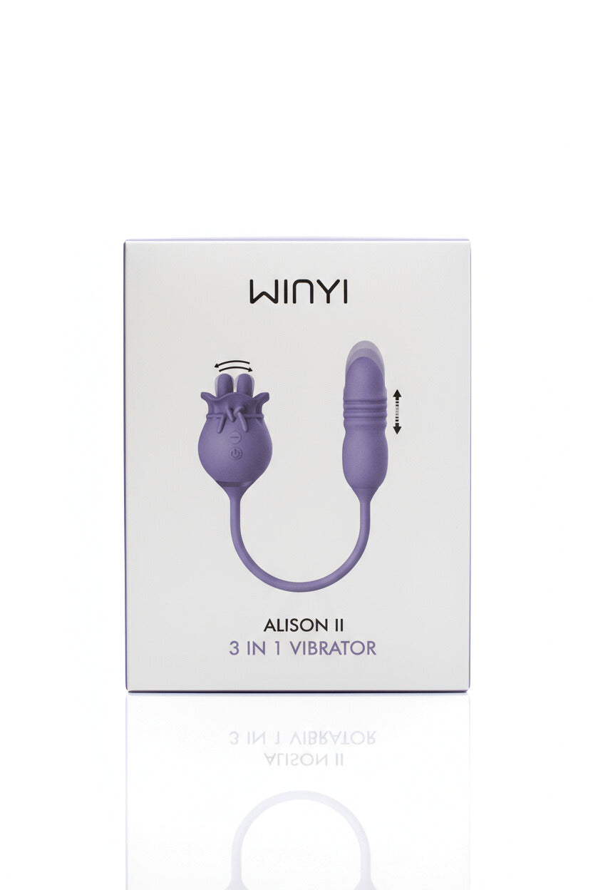 Alison Ii 3 In 1 Vibrator Wy0666-1