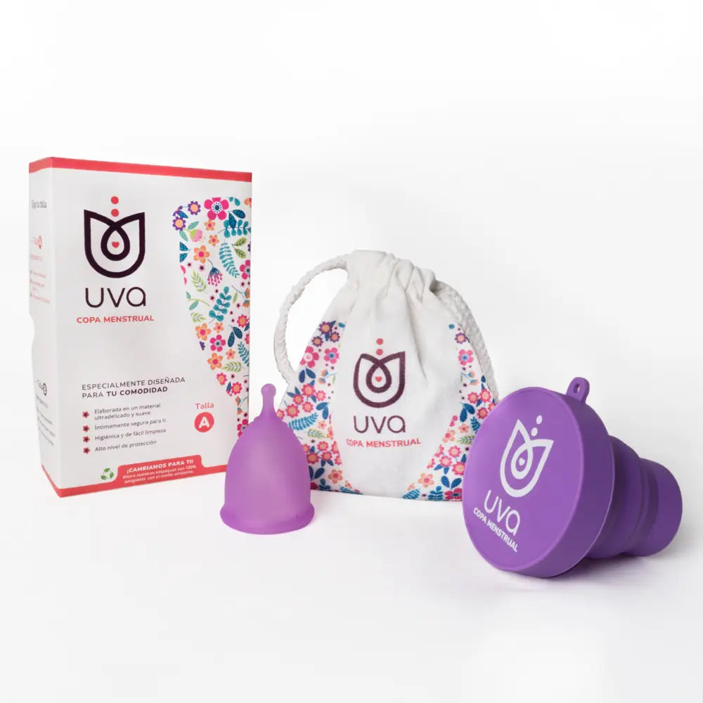 Copa Menstrual UVA - copas menstruales - envio discreto a Colombia - producto de bienestar íntimo