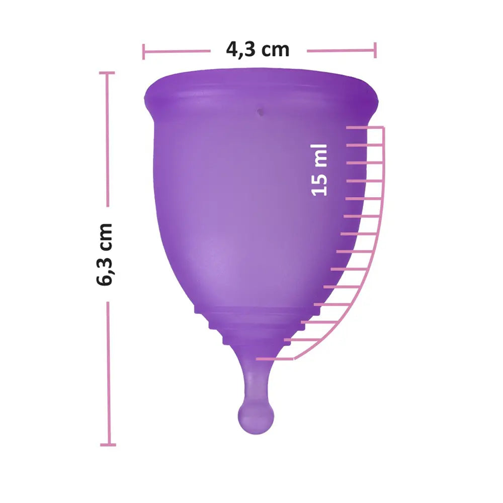 Copa Menstrual UVA - copas menstruales - envio discreto a Colombia - producto de bienestar íntimo