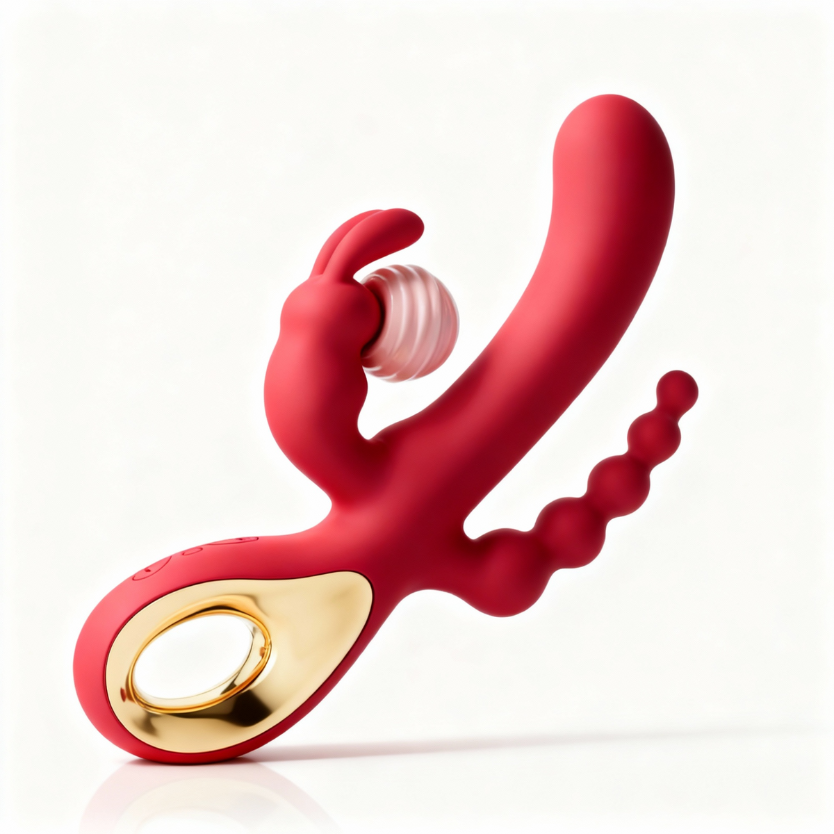 Vibrador Triple Katuysha Ms-269 - vibradores - envio discreto a Colombia - producto de bienestar íntimo