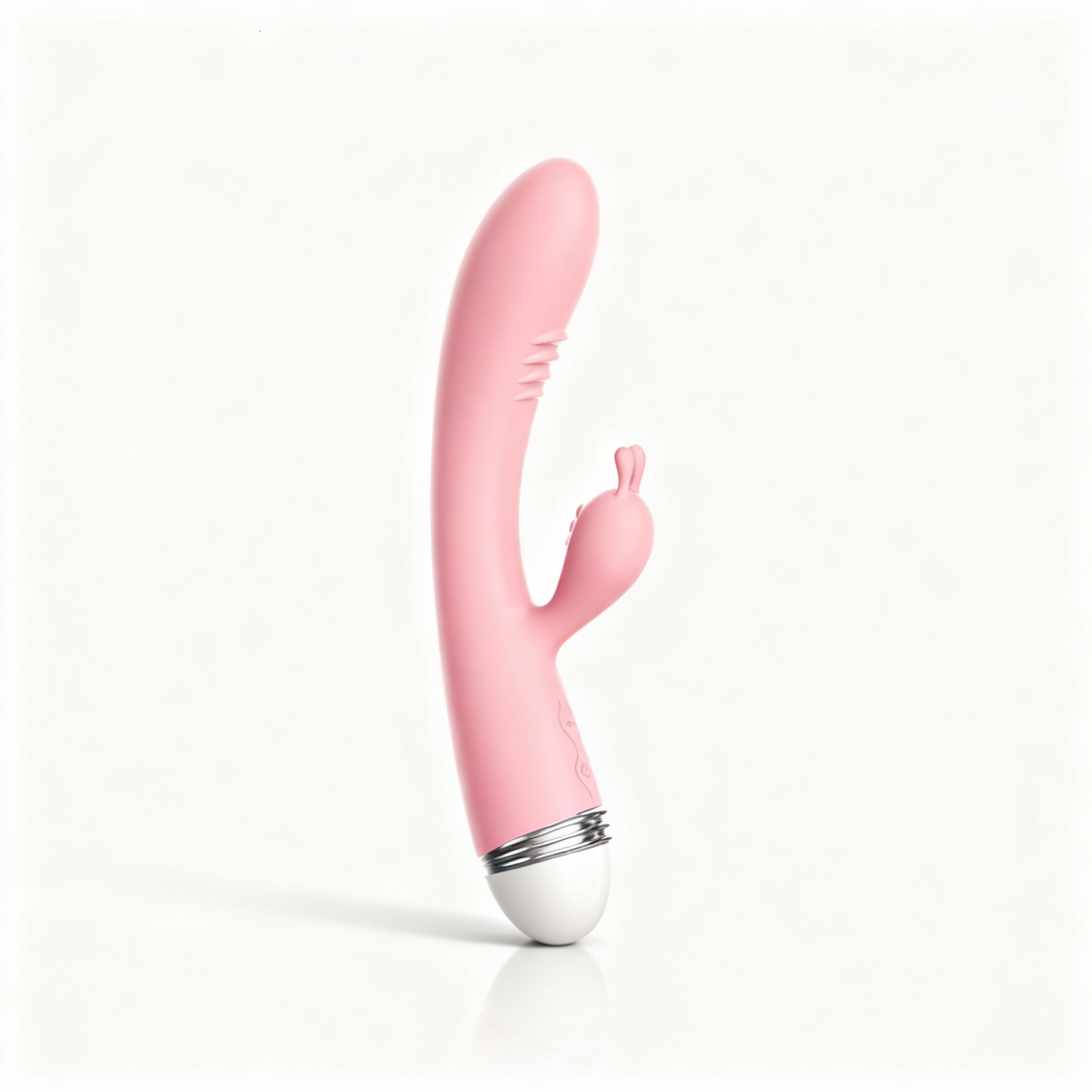 Vibrador Dual Curvado Para Punto G Y Clítoris - Modelo Ll-B1904-B - vibradores - envio discreto a Colombia - producto de bienestar íntimo