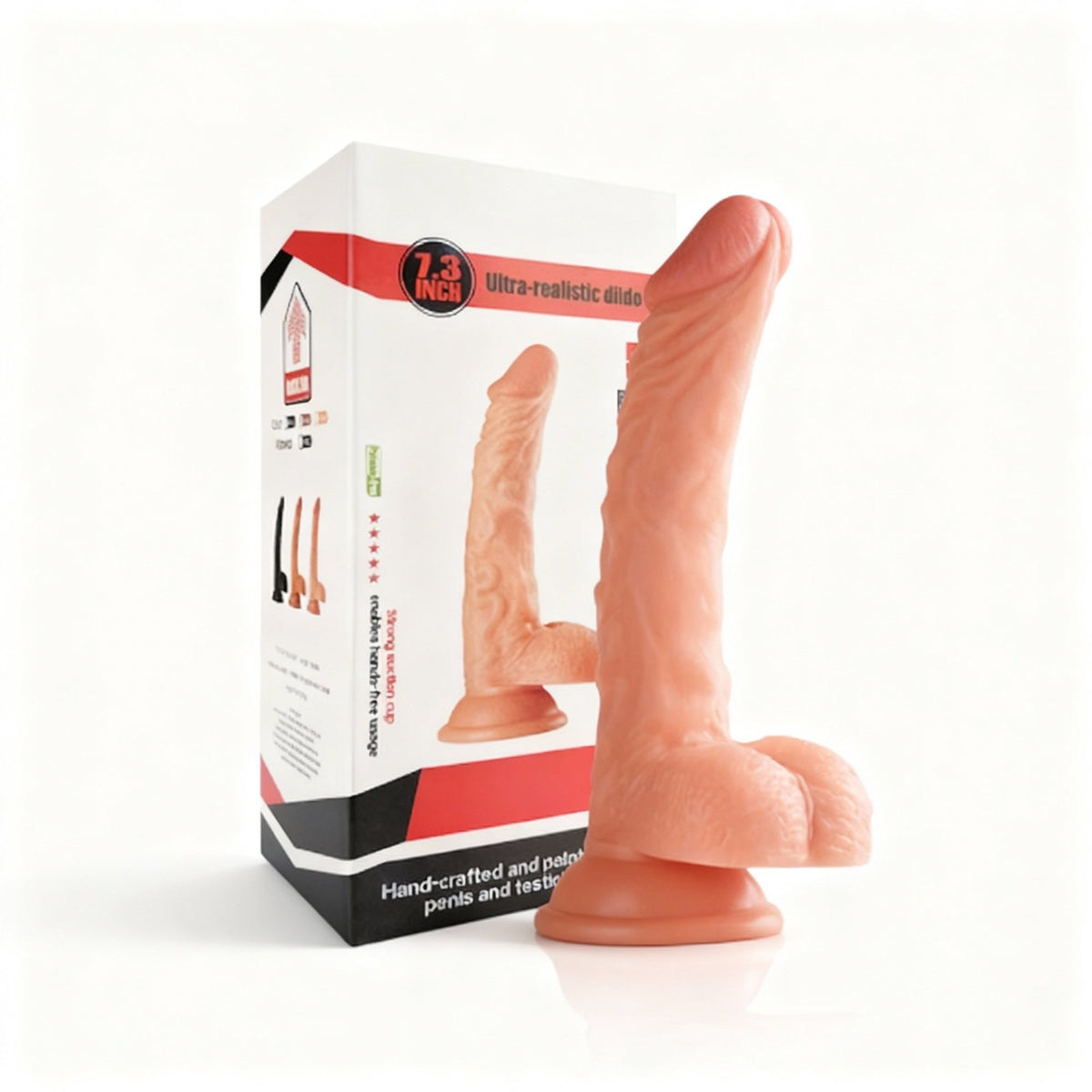 Masajeador Realista Qs-B021 - linea exclusiva faratoys - envio discreto a Colombia - producto de bienestar íntimo