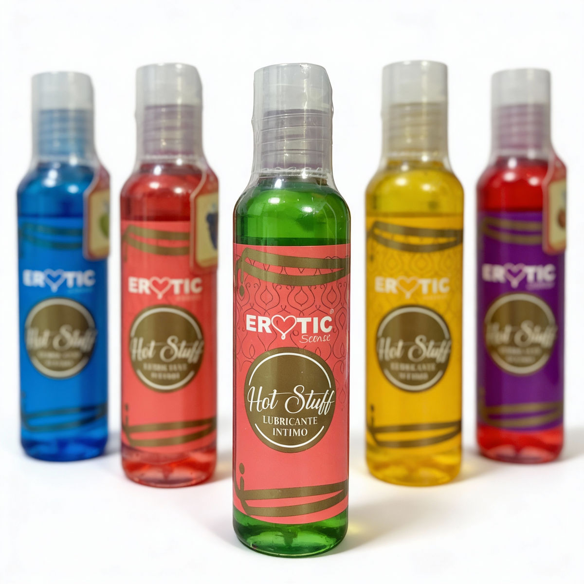 Lubricante Saborizado Hot Stuff (80ml) - lubricantes - envio discreto a Colombia - producto de bienestar íntimo