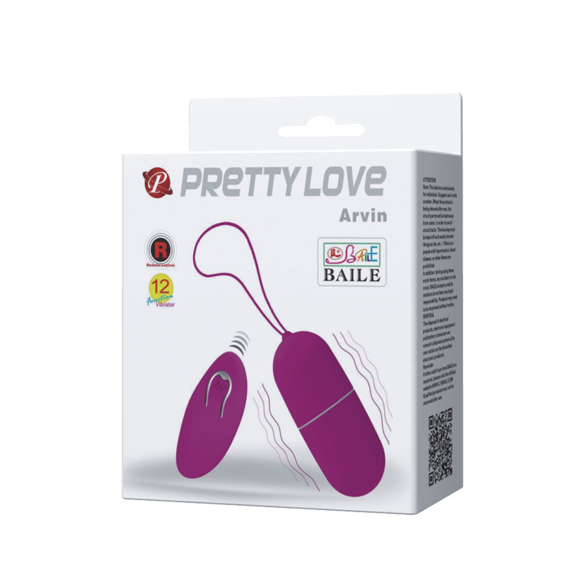 Huevo Pretty Love Arvin Bi-014374w - balas y huevos - envio discreto a Colombia - producto de bienestar íntimo