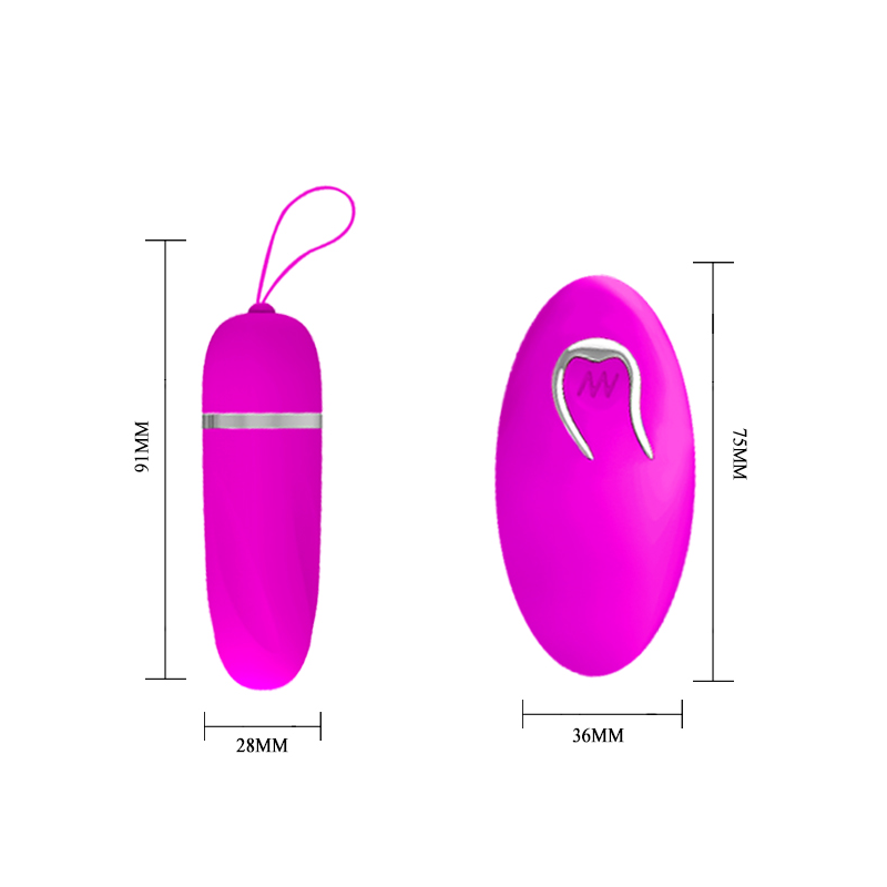 Huevo Vibrador Pretty Love Debby Bl-14405w - vibradores - envio discreto a Colombia - producto de bienestar íntimo