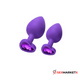 Plug Acostumbrador Anal joya Corazón de Silicona Talla M