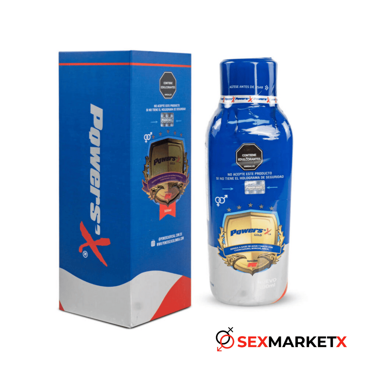 Power Sex Liquido 500ML - potenciadores sexuales - envio discreto a Colombia - producto de bienestar íntimo