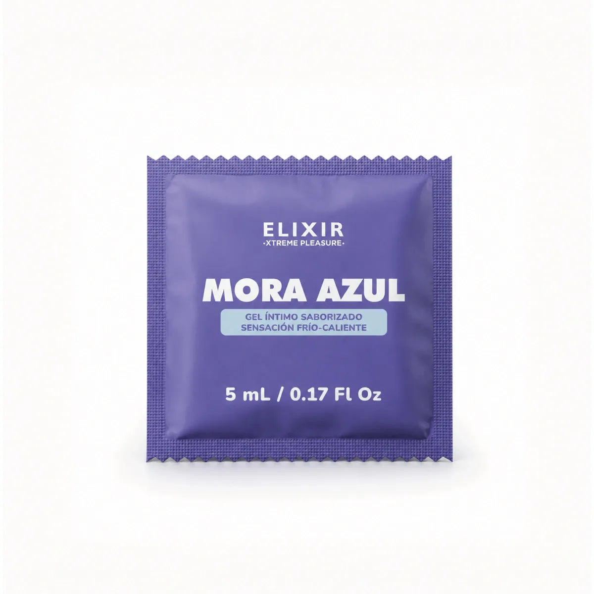 Gel Íntimo Saborizado Mora Azul Elixir 5ml - lubricantes - envio discreto a Colombia - producto de bienestar íntimo