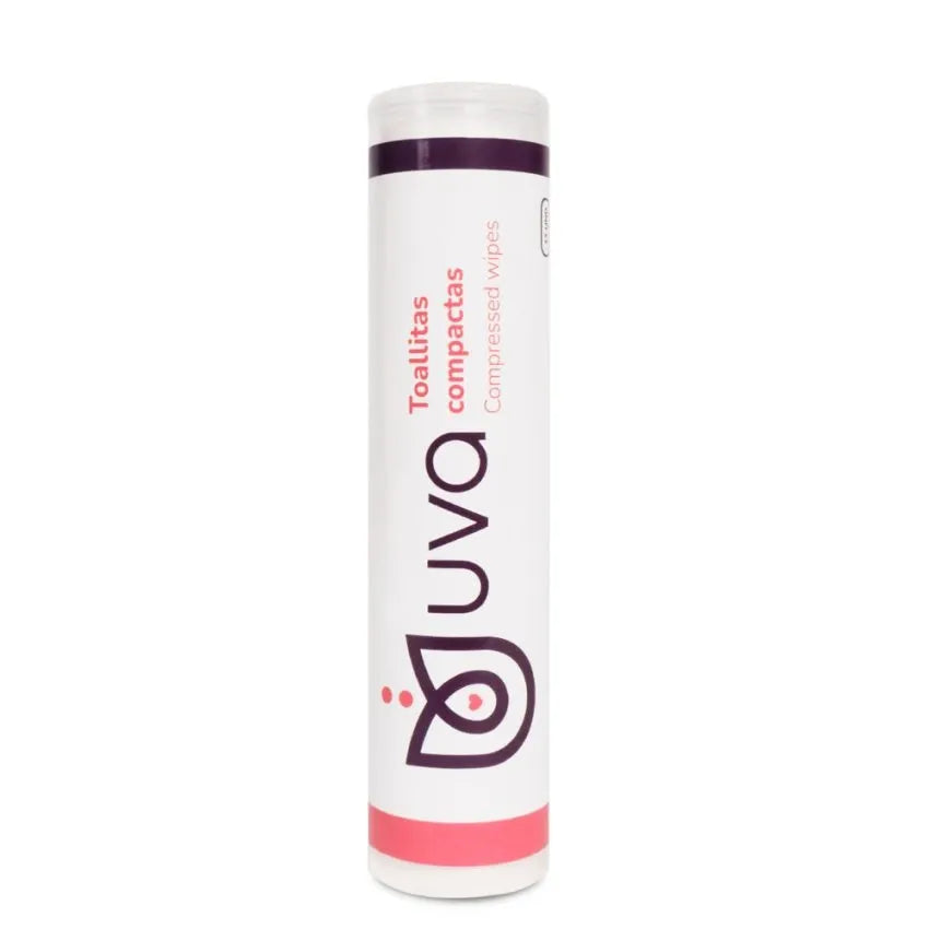 Toallitas Compactas UVA - bienestar sexual - envio discreto a Colombia - producto de bienestar íntimo