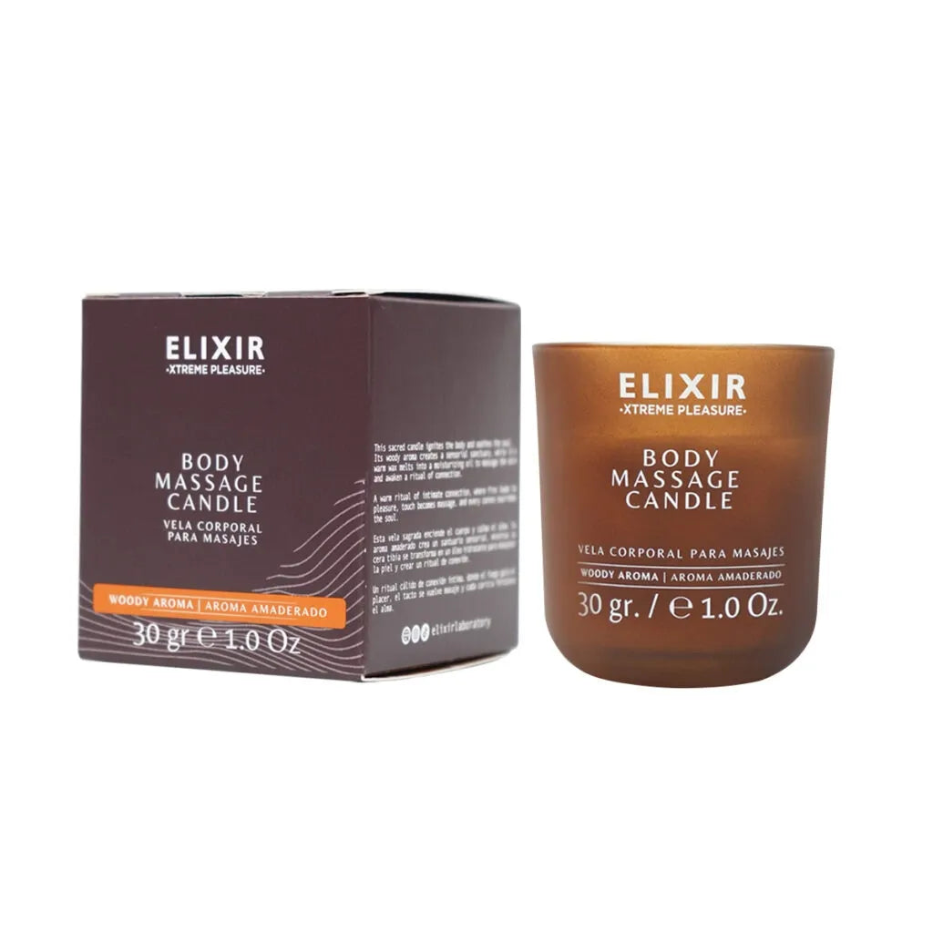 Vela para Masajes Corporal Elixir - estimulante sexual - envio discreto a Colombia - producto de bienestar íntimo