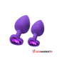 Plug Acostumbrador Anal joya Corazón de Silicona Talla S
