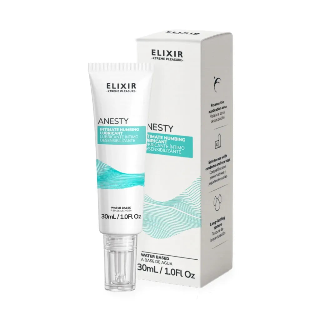 Lubricante íntimo Anal Desensibilizante Elixir Anesty x 30ml - anales - envio discreto a Colombia - producto de bienestar íntimo