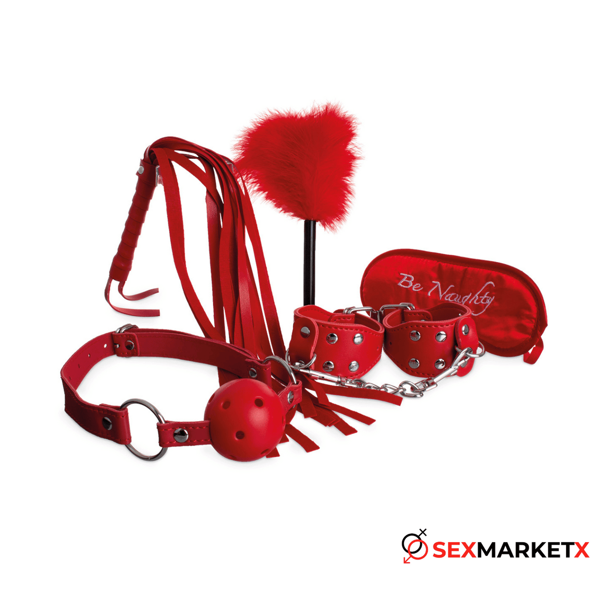Kit sado 5 piezas - bondage - envio discreto a Colombia - producto de bienestar íntimo