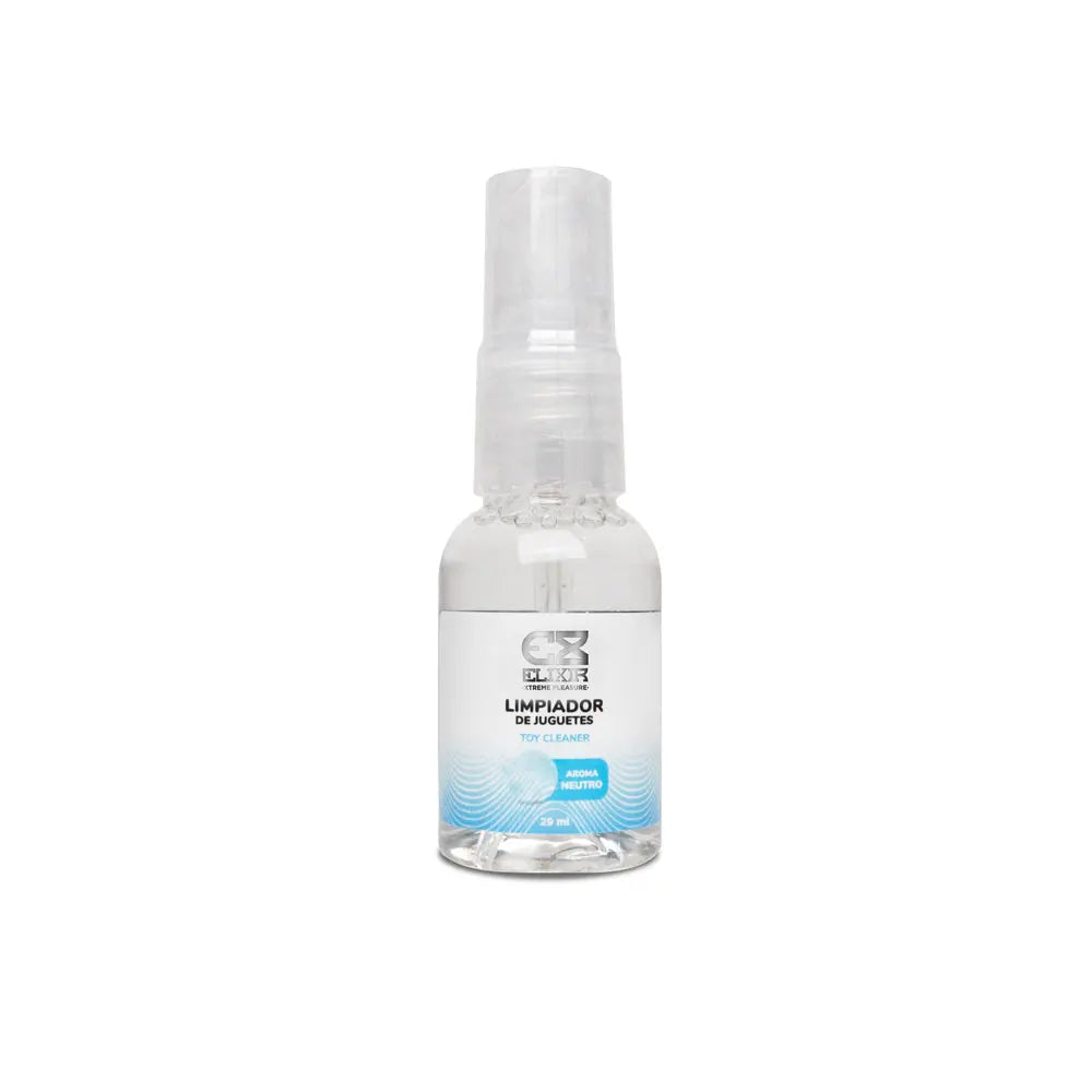 Limpiador de Juguetes Elixir Neutro - limpiador juguetes - envio discreto a Colombia - producto de bienestar íntimo