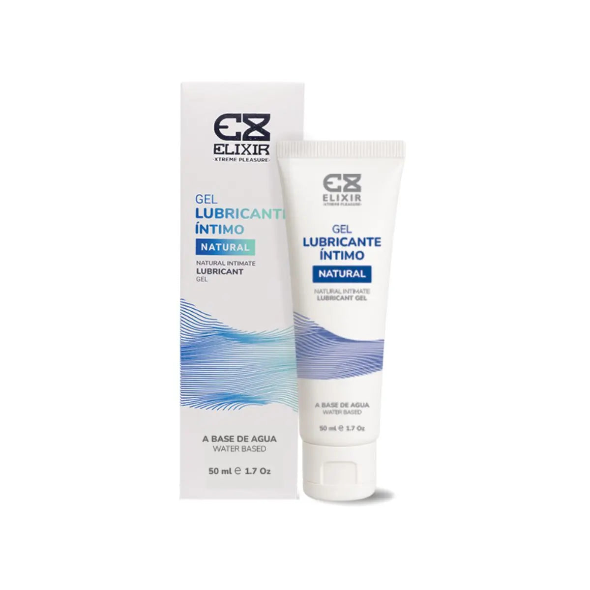 Gel Lubricante Intimo Natural Elixir x 50ml - lubricantes - envio discreto a Colombia - producto de bienestar íntimo