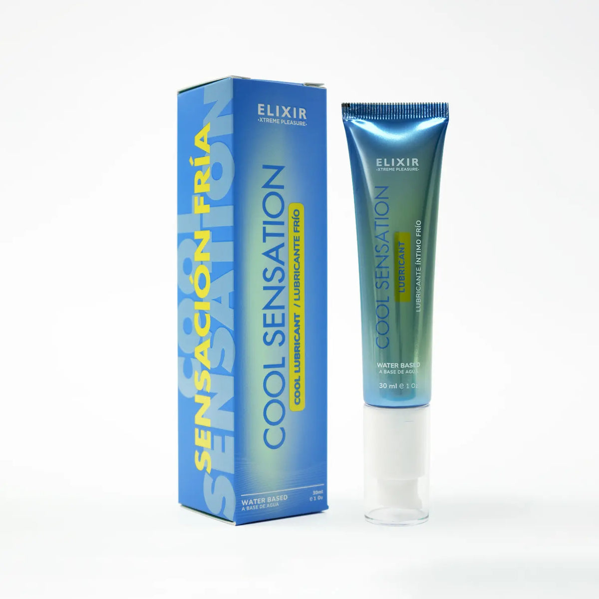 Lubricante Íntimo Frío Cool Sensation Elixir x 30ml - lubricantes - envio discreto a Colombia - producto de bienestar íntimo