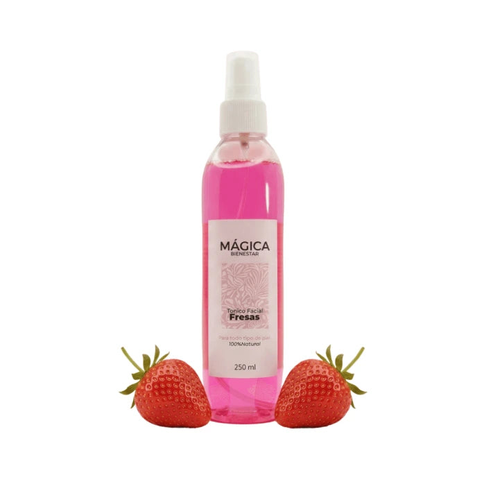 Tónico facial de fresas magica - bienestar sexual - envio discreto a Colombia - producto de bienestar íntimo