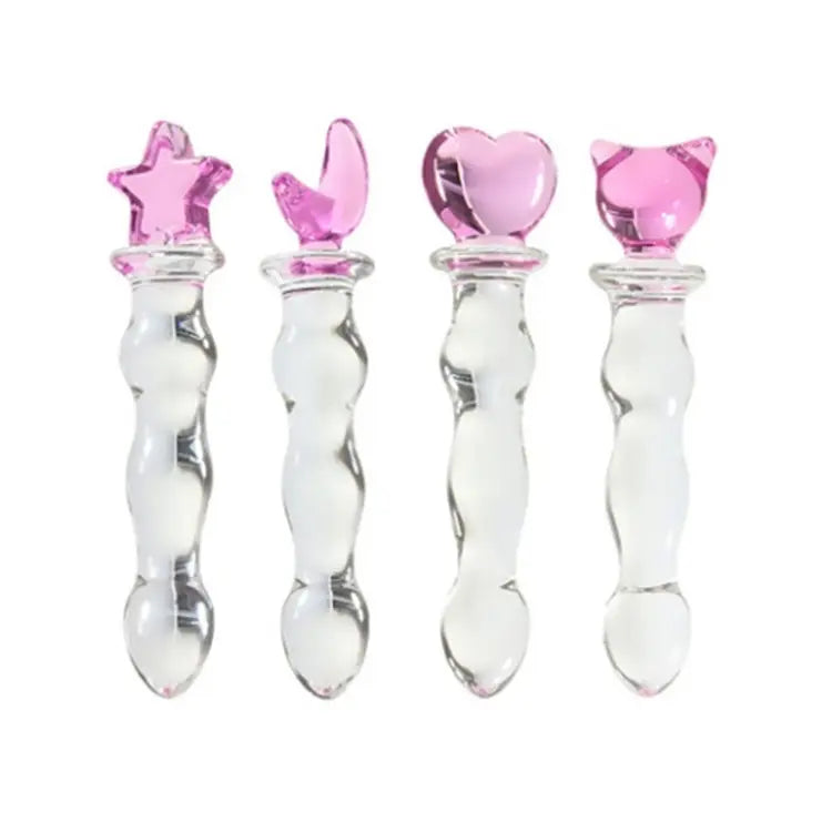 Dildo de vidrio Starts Talla S - dildos - envio discreto a Colombia - producto de bienestar íntimo