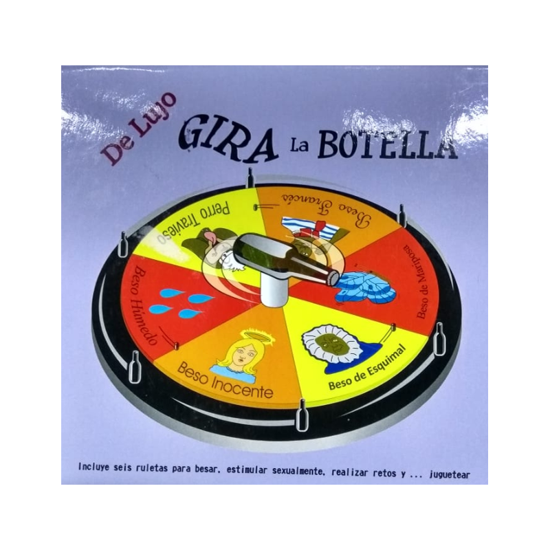 Juego Erótico Gira La Botella - juegos eroticos - envio discreto a Colombia - producto de bienestar íntimo