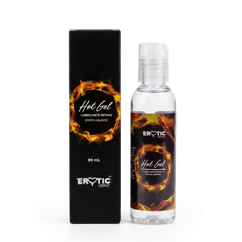 Lubricante Hot Gel 80ml - lubricantes - envio discreto a Colombia - producto de bienestar íntimo