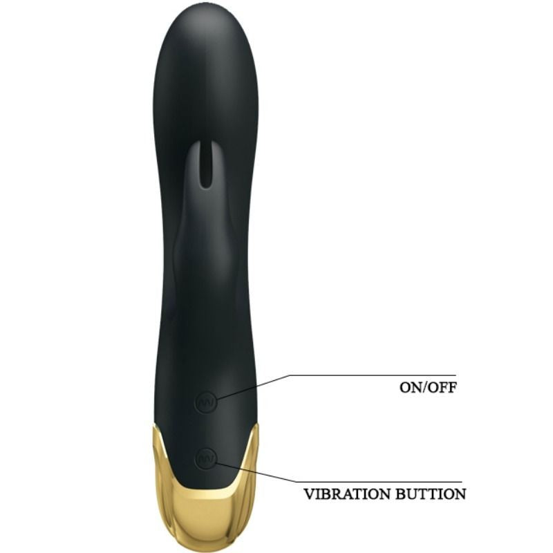 Vibrador De Lujo Double Pleasure 18k Bi-014626 - vibradores - envio discreto a Colombia - producto de bienestar íntimo
