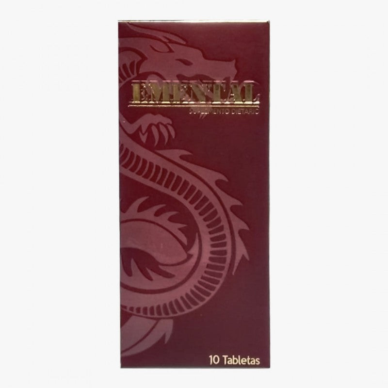 Pastilla Potenciadora Emental - 10 Tabletas - potenciadores - envio discreto a Colombia - producto de bienestar íntimo