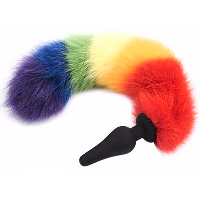 Plug Cola Rainbow Silicona 11002