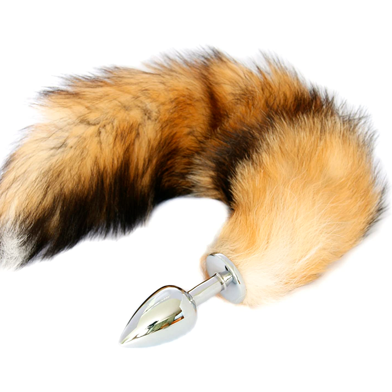 Plug Cola Zorro Fox Tail Y Catear Ev-Fx001 - juguetes anales - envio discreto a Colombia - producto de bienestar íntimo