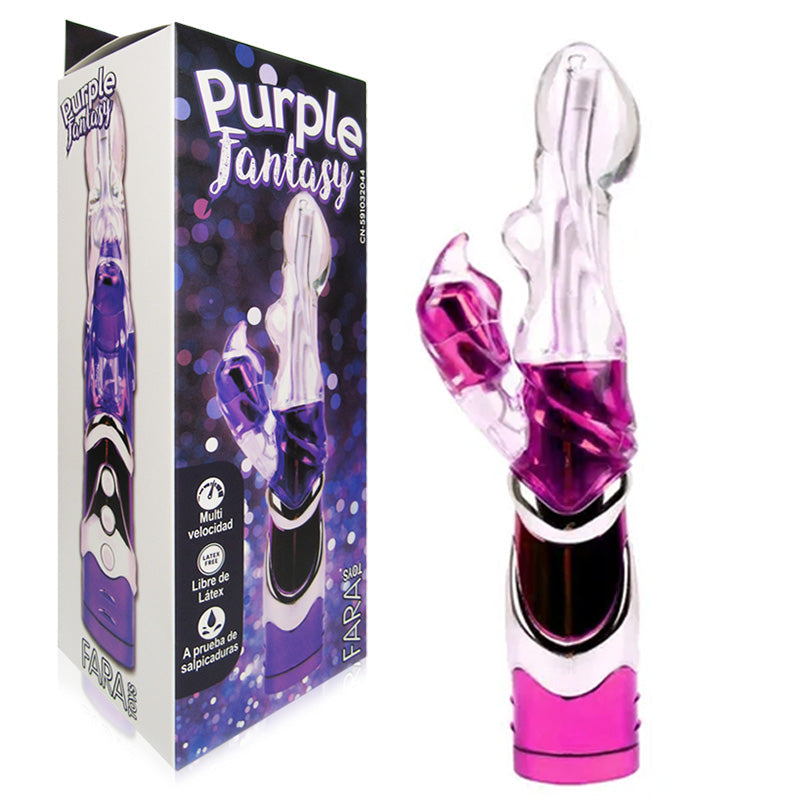 Vibrador Purple Fantasy Cn-591032044 - vibradores - envio discreto a Colombia - producto de bienestar íntimo